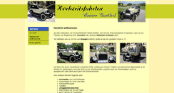 Desktop Screenshot of kutschen-barthel.de